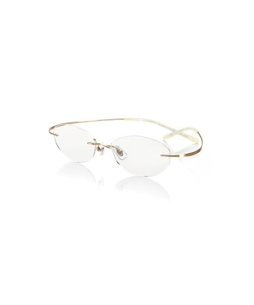 jins rimless メガネ　試着のみ JINS（ジンズ）の「【RIMLESS FRAME -HINGE LESS TYPE