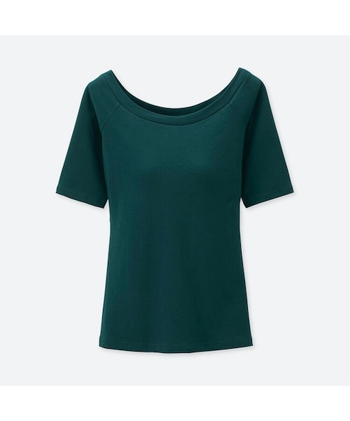 UNIQLO（ユニクロ）の「ブラバレエネックT（半袖）（ブラジャー