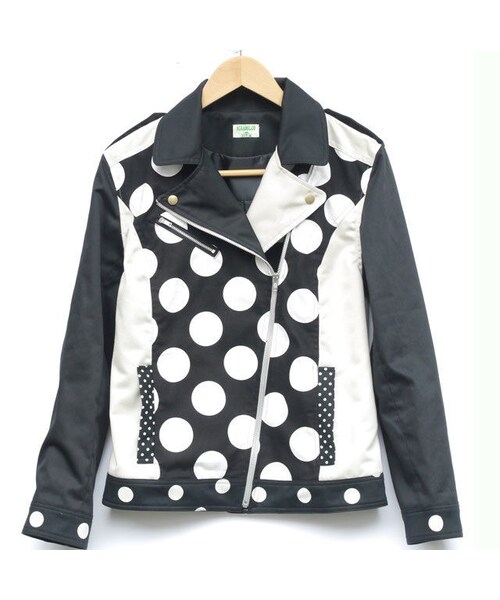 NIRAME.CO(ニラメッコ)の「遊歩道ライダース JKT モノトーン(ライダースジャケット・メンズ・その他)」の2枚目の写真