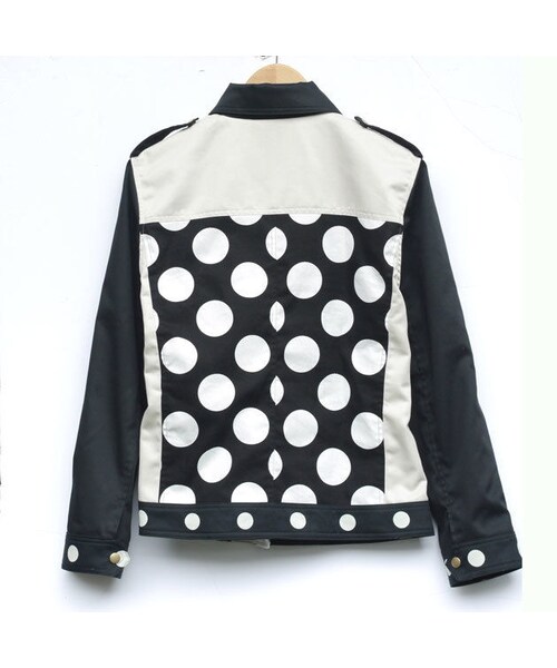 NIRAME.CO(ニラメッコ)の「遊歩道ライダース JKT モノトーン(ライダースジャケット・メンズ・その他)」の4枚目の写真