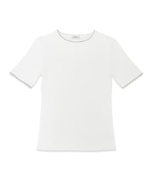 flower | mini scallop T～ﾐﾆｽｶﾗｯﾌﾟﾃｨｰ(Tシャツ/カットソー)