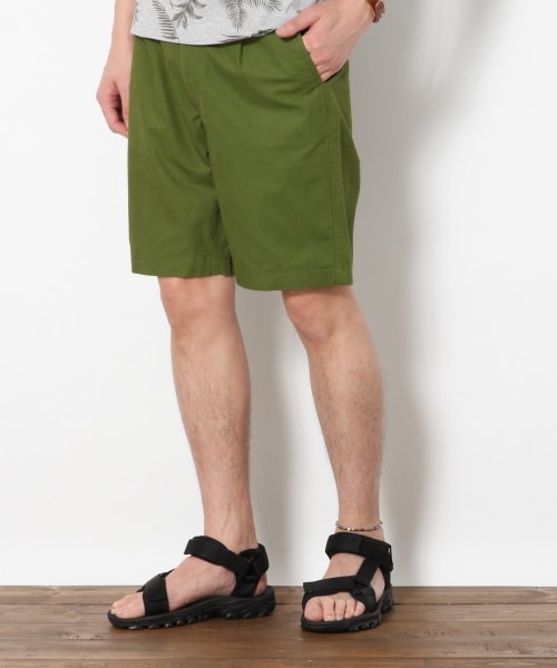 RAGEBLUE（レイジブルー）の「カラーツイルショーツ（パンツ・ホワイト/ブラック/ピンク/ベージュ/グリーン/ネイビー）」の4枚目の写真