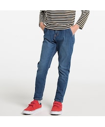 UNIQLO | GIRLS スラウチフィットテーパードジーンズ＋EC(デニムパンツ)