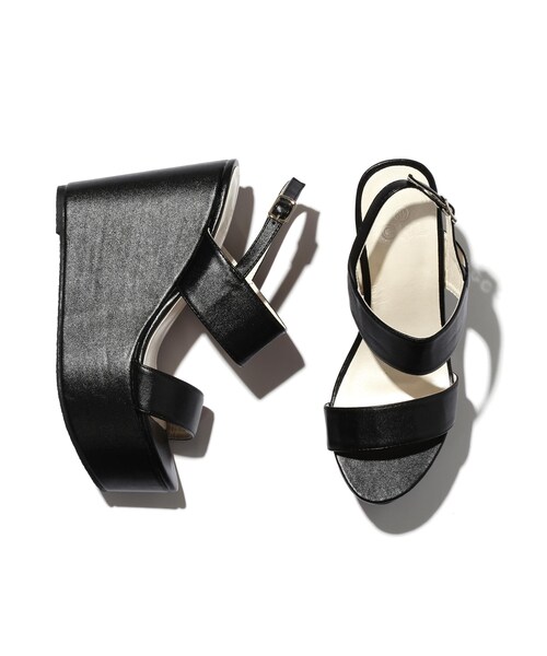 Grl グレイル の ストラップ厚底ウェッジソールサンダル サンダル Wear