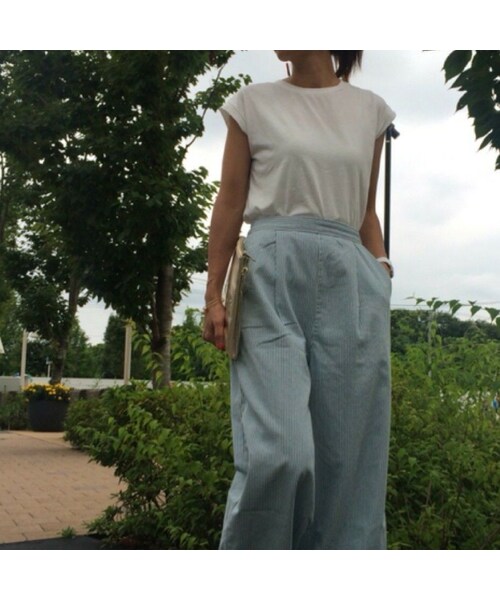 copine（コピン）の「発泡プリントフレンチスリーブＴシャツ【クリックポスト対象商品】（Tシャツ/カットソー・レディース・その他）」の10枚目の写真