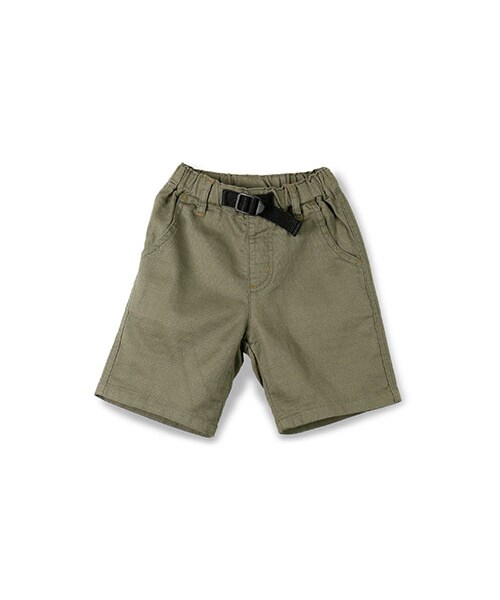 BRANSHES（ブランシェス）の「爽パンカラーハーフパンツ（その他パンツ・キッズ・カーキ/ネイビーブルー/カラシ/オフホワイト・80～150）」の2枚目の写真