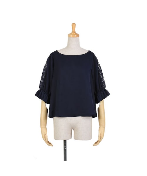 an another angelus（アンアナザーアンジェラス）の「袖レース透けプルオーバーブラウス/an another angelus（シャツ/ブラウス・レディース・その他）」の3枚目の写真