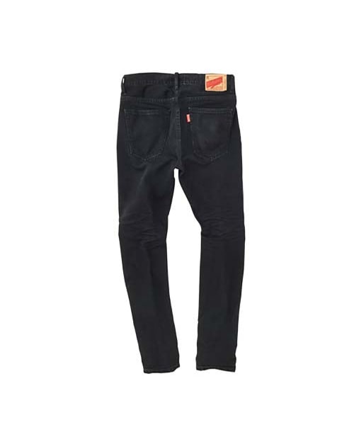 Subciety（サブサエティ）の「DAMAGE SKINNY DENIM（デニムパンツ・メンズ・インディゴブルー/ブラック・M/L/XL/S）」の3枚目の写真