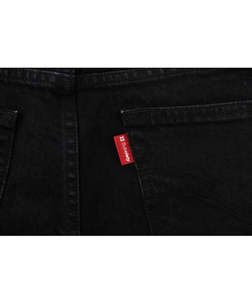 Subciety（サブサエティ）の「DAMAGE SKINNY DENIM（デニムパンツ・メンズ・インディゴブルー/ブラック・M/L/XL/S）」の4枚目の写真