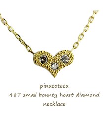 pinacoteca | ピナコテーカ 487 スモール バウンティ ハート ダイヤモンド ネックレス(ネックレス)