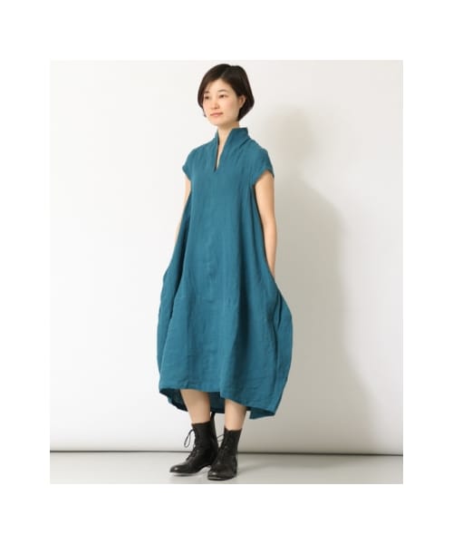 かぐれ（カグレ）の「glaz 東炊きリネンバルーンワンピース（）」 - WEAR