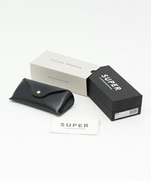 SUPER BY RETROSUPERFUTURE（スーパー バイ レトロスーパーフューチャー）の「SUPER BY RETROSUPERFUTURE 『PANAMA BLACK JPN』サングラス（サングラス・レディース・ブラック・FREE）」の8枚目の写真