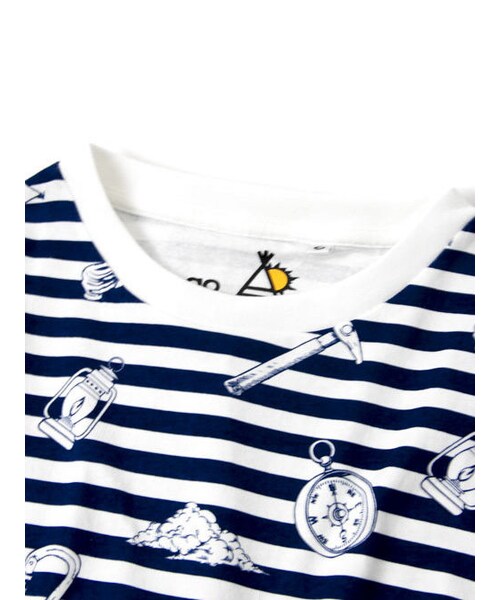 go slow caravan(ゴースローキャラバン)の「go slow caravan ゴースローキャラバン USコットンボーダーTEE (ユニセックス)(Tシャツ/カットソー・メンズ・その他)」の4枚目の写真