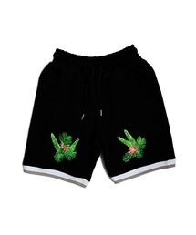 ROMANTIC CROWN | Tropical Half Pants_Black(その他)