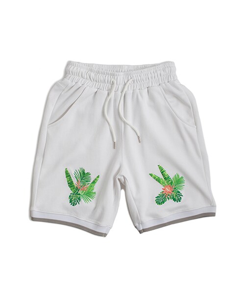ROMANTIC CROWN(ロマンティッククラウン)の「Tropical Half Pants_White(その他・メンズ・기타)」の1枚目の写真