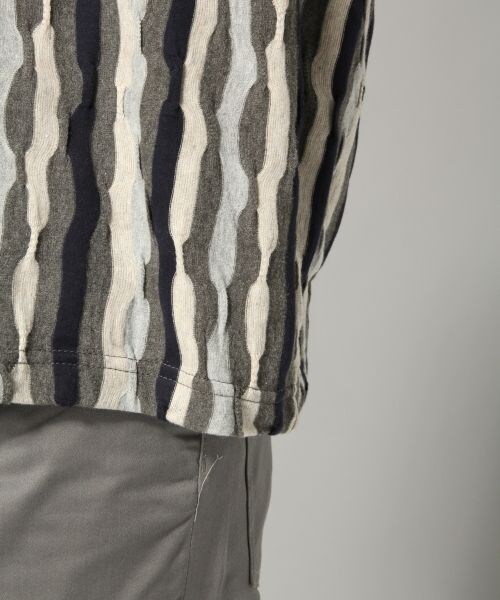 HARE(ハレ)の「アフリカンパターンカットソー(トップス・グレー/ベージュ/イエロー)」の13枚目の写真