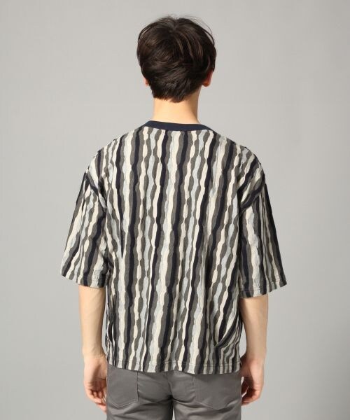 HARE(ハレ)の「アフリカンパターンカットソー(トップス・グレー/ベージュ/イエロー)」の9枚目の写真