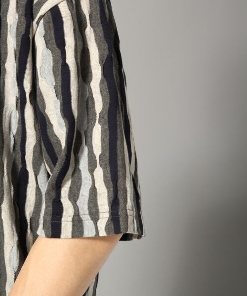 HARE(ハレ)の「アフリカンパターンカットソー(トップス・グレー/ベージュ/イエロー)」の12枚目の写真