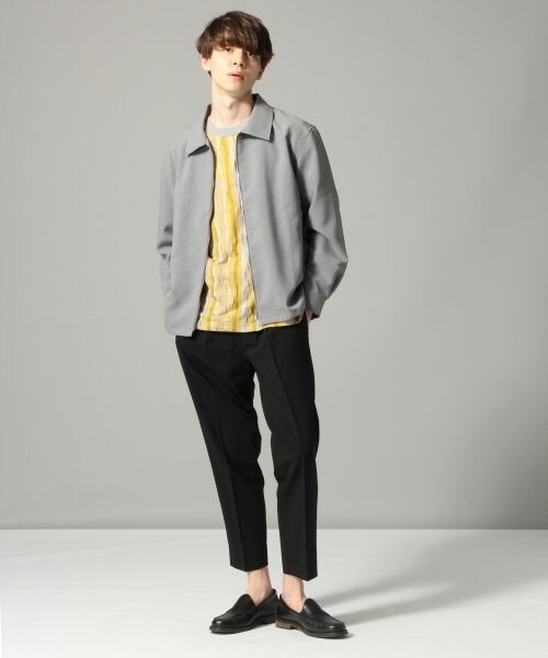 HARE(ハレ)の「アフリカンパターンカットソー(トップス・グレー/ベージュ/イエロー)」の4枚目の写真