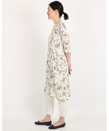▼美品✨45R 45rpm ギマニット ワンピース ペイズリー総柄 ネイティブ 美品】45R ギマニットのペイズリー柄カーディガン 総柄 襟付き