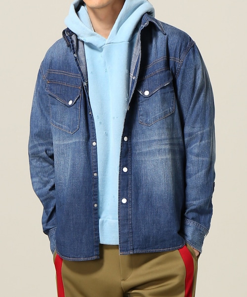 ジャーナルスタンダード　別注　デニムシャツ JOURNAL STANDARD ジャーナルスタンダード サイズ表記不明 レディース