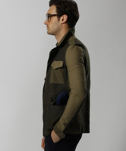 CAMBIO（カンビオ）の「1843 cs38h-M44 field shirts jacket 