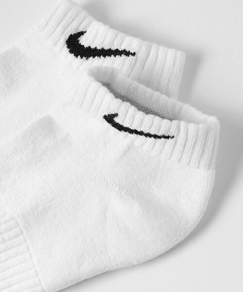 UNION STATION（ユニオンステーション）の「NIKE / 3P COTTON CUSHION LOW CUT SOCKS（ソックス/靴下・メンズ・ホワイト・FREE）」の4枚目の写真