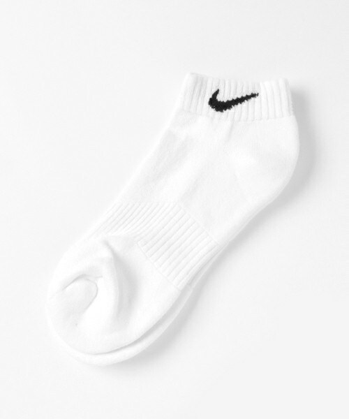 UNION STATION（ユニオンステーション）の「NIKE / 3P COTTON CUSHION LOW CUT SOCKS（ソックス/靴下・メンズ・ホワイト・FREE）」の2枚目の写真