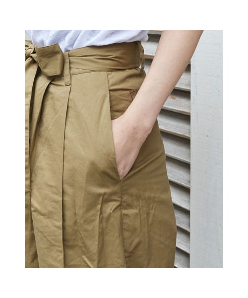 RED CHOP WORKS（レッドチョップワークス）の「(レッドチョップワークス）ウエストリボンパンツ（パンツ・レディース・キャメル・38）」の8枚目の写真