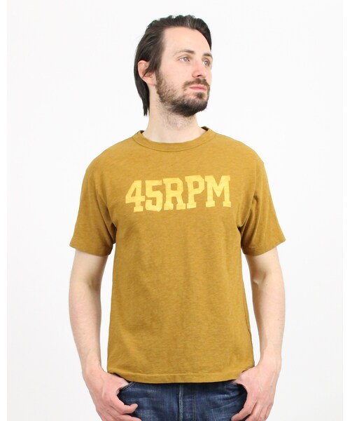 45R（フォーティファイブアール）の「45RPMプリントTシャツ（）」 - WEAR