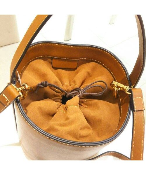 no brand（ノーブランド）の「バケツ型バッグ(Bー022)（ハンドバッグ