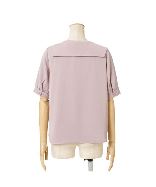 F i.n.t（フィント）の「レースアップセーラーブラウス/F i.n.t（シャツ/ブラウス・レディース・その他）」の3枚目の写真