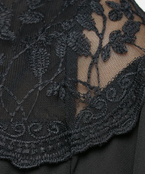 archives（アルシーヴ）の「レース切替ワンピース（ワンピース・レディース・オフホワイト/ブラック/シルバーグレー・MEDIUM）」の12枚目の写真