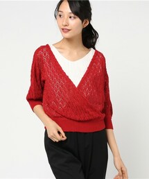 archives | 透かし編み2WAYニット(ニット/セーター)