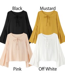 GRL | 花柄刺繍ジョーゼットブラウス(シャツ/ブラウス)