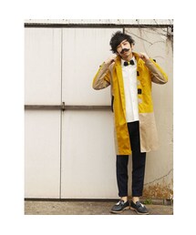 NIRAME.CO | スッテンテンカラーコート～イエロー～(ステンカラーコート)