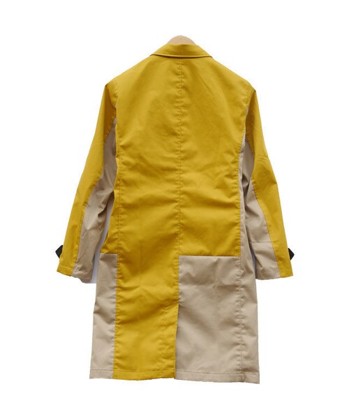 NIRAME.CO（ニラメッコ）の「スッテンテンカラーコート～イエロー～（ステンカラーコート・メンズ・その他）」の4枚目の写真