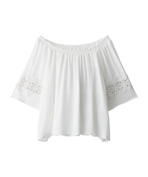 GRL | 袖レース切替2WAYブラウス(シャツ/ブラウス)