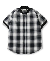 BRANSHES | リブ使い半袖シャツ(シャツ/ブラウス)