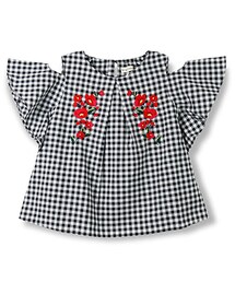 BRANSHES | カットオフショルダー刺繍ブラウス(シャツ/ブラウス)