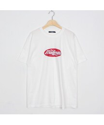 OLDMICKEY  | イラストプリントオーバーフィット半袖Tシャツ(P000BKMI)(Tシャツ/カットソー)