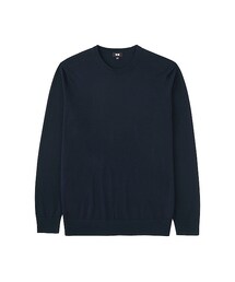 UNIQLO | エクストラファインメリノクルーネックセーター（長袖）＋EC(ニット/セーター)