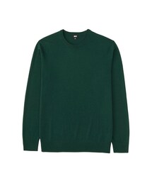 UNIQLO | エクストラファインメリノクルーネックセーター（長袖）＋EC(ニット/セーター)