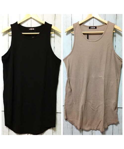 STORES.jp（ストアーズドットジェーピー）の「＊ラウンドロングタンクトップ＊（タンクトップ・メンズ・その他）」の3枚目の写真