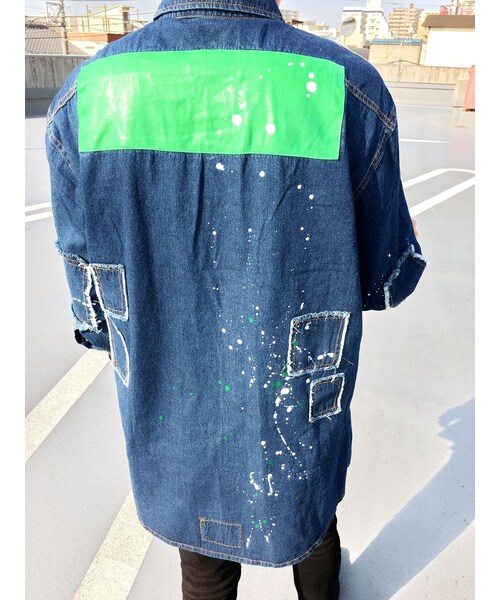 STORES.jp（ストアーズドットジェーピー）の「＊デニムロングシャツ＊（デニムジャケット・メンズ・その他）」の3枚目の写真