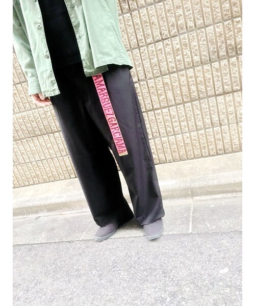 STORES.jp（ストアーズドットジェーピー）の「＊スラックスワイドパンツ＊（スラックス・メンズ・その他）」の2枚目の写真