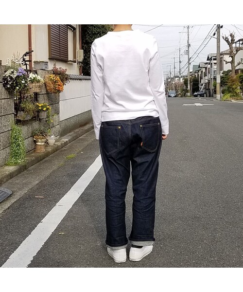Handmade（ハンドメイド）の「Vネックカットソー（Tシャツ/カットソー・レディース・その他）」の8枚目の写真