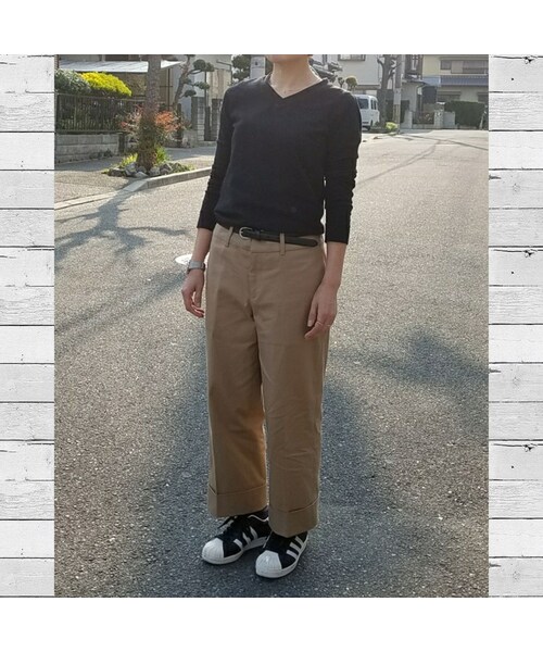 Handmade（ハンドメイド）の「Vネックカットソー（Tシャツ/カットソー・レディース・その他）」の9枚目の写真