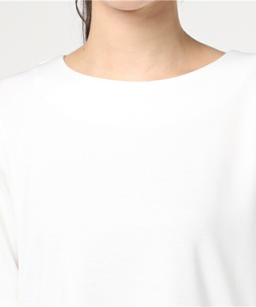 美品　CLANE クラネ　バックプリーツ 半袖 カットソー　定価24200円 CLANE（クラネ）の「CLANE バックプリーツTシャツ（Tシャツ