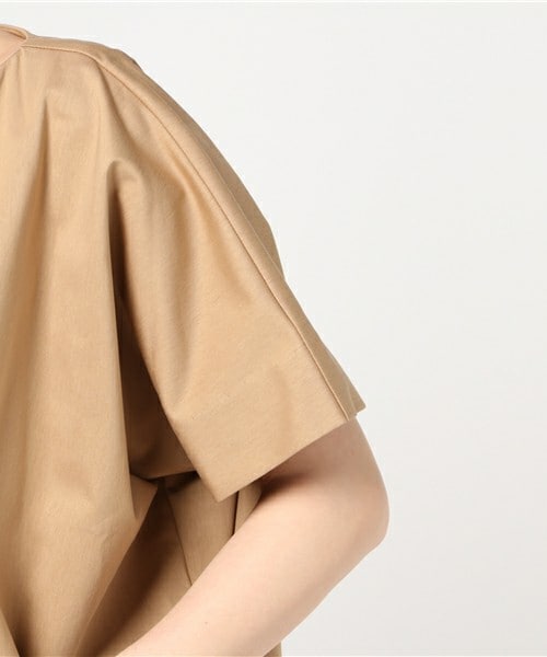 CLANE カットソー CLANE（クラネ）の「CLANE サイドギャザートップス（Tシャツ